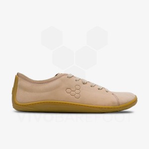 Vivobarefoot Addis Lifestyle Skor Dam Beige | SE298AS