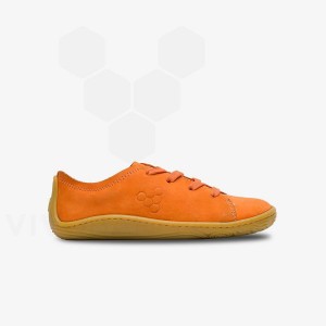 Vivobarefoot Addis Skor Barn Orange | SE417LQ