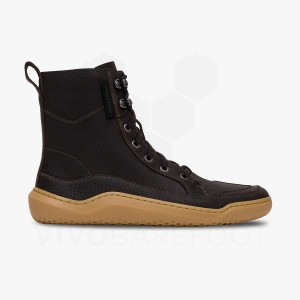 Vivobarefoot Gobi Boot Lifestyle Skor Herr Svarta | SE120WH