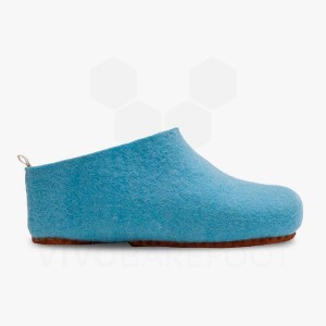 Vivobarefoot MIM Felt Tofflor Herr Ljusturkos | SE159JE