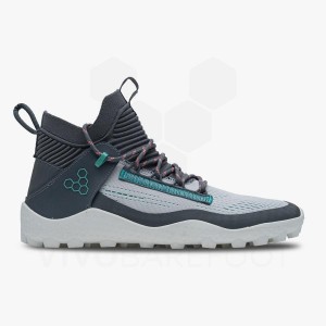 Vivobarefoot Magna Lite SG Trail Löparskor Herr Blå Silver | SE079LQ