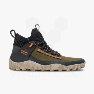 Vivobarefoot Magna Lite WR SG Trail Löparskor Herr Gröna | SE063BA