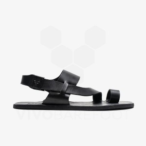 Vivobarefoot Opanka Sandal Lifestyle Skor Dam Svarta | SE306SZ