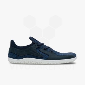Vivobarefoot Primus Asana Lifestyle Skor Herr Marinblå | SE133JE