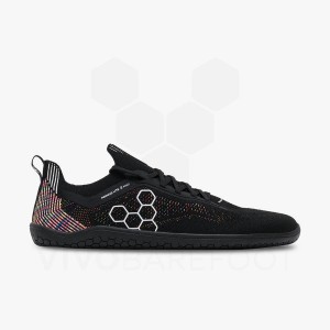 Vivobarefoot Primus Lite Knit Träningsskor Herr Obsidian | SE101PV