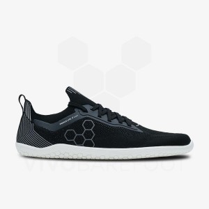 Vivobarefoot Primus Lite Knit Träningsskor Dam Obsidian | SE256QC