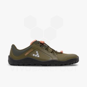 Vivobarefoot Primus Trail III All Weather FG Träningsskor Dam Mörkolivgröna | SE273ZD