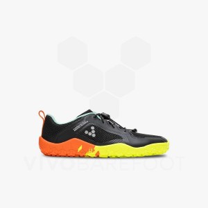 Vivobarefoot Primus Trail II FG Skor Barn Obsidian | SE355VJ