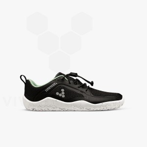 Vivobarefoot Primus Trail II FG Skor Barn Obsidian | SE415NN