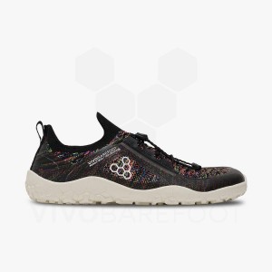 Vivobarefoot Primus Trail Knit FG Träningsskor Herr Svarta | SE109HT