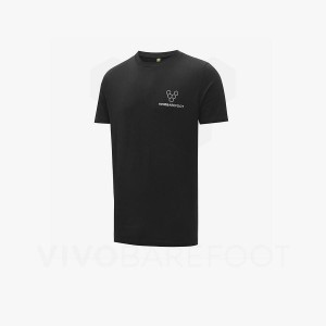 Vivobarefoot Rapanui T-shirt Herr Svarta | SE163FU