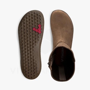 Vivobarefoot Ryder II Lifestyle Skor Dam Kaffe | SE324AS