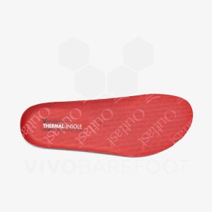 Vivobarefoot Thermal Inläggssulor Herr Röda | SE153PV