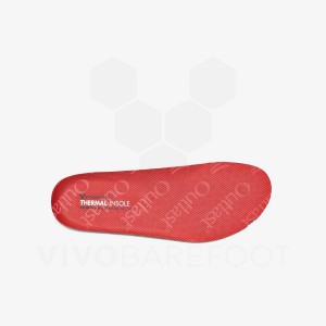 Vivobarefoot Thermal Insole Juniors Inläggssulor Barn Röda | SE438QC