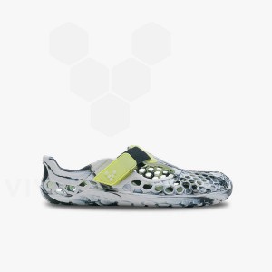 Vivobarefoot Ultra Bloom Juniors Skor Barn Obsidian Vita | SE394IR